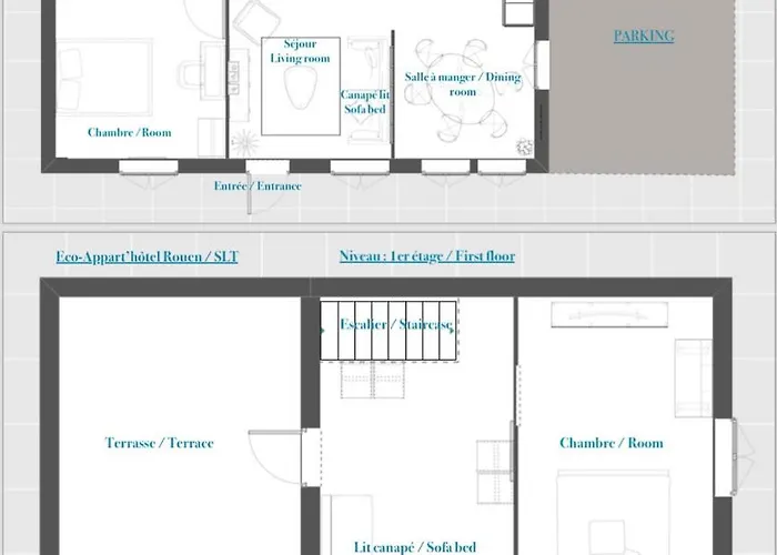 Eco-appart'hotel - Slt 아파트 루앙